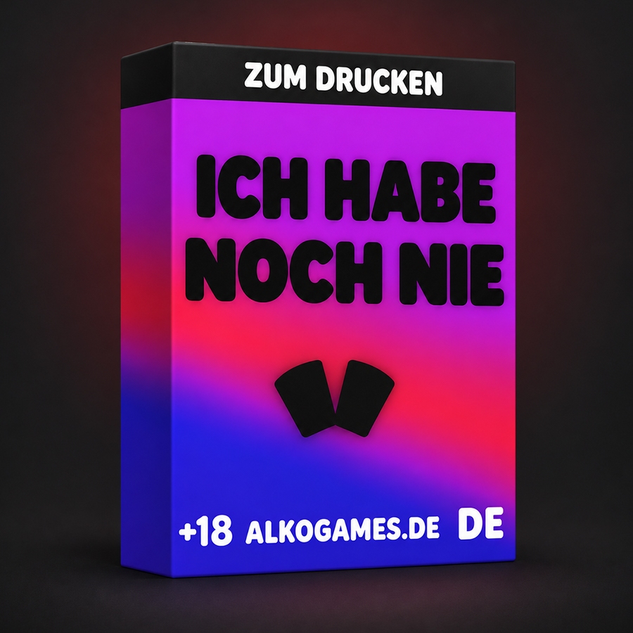 Spiel "Ich Habe Noch Nie" (Zum Drucken)