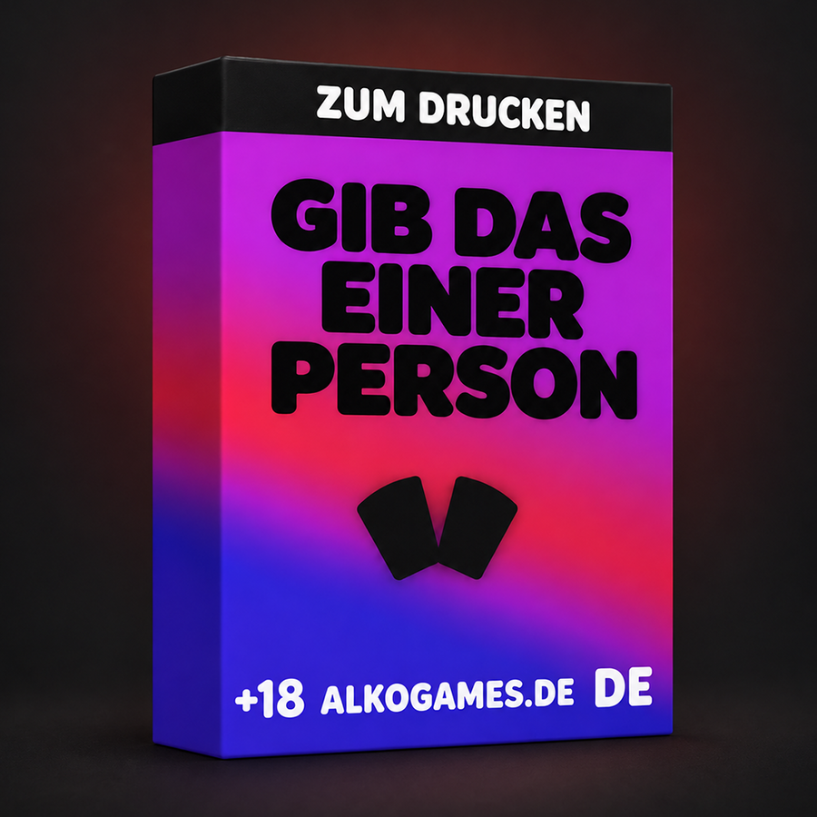 Spiel "Gib Das Einer Person" (Zum Drucken)
