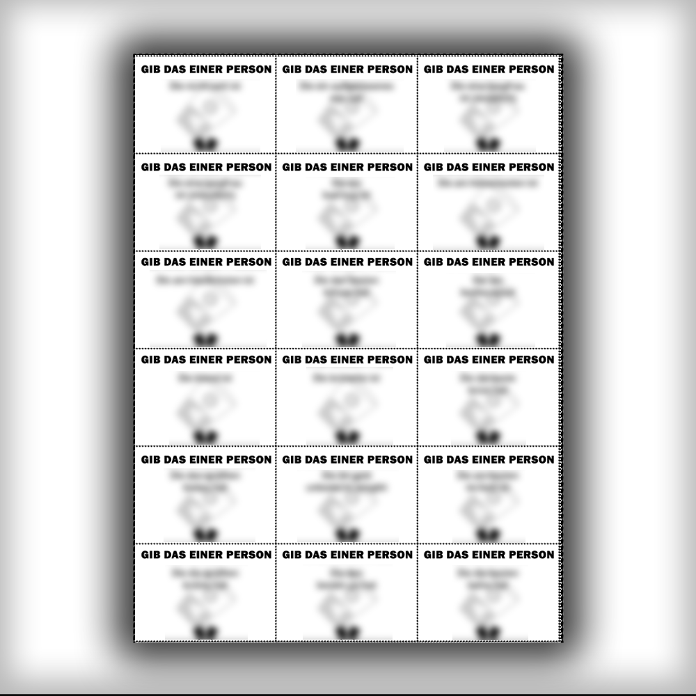 Silvester Set 2025 (Zum Drucken)