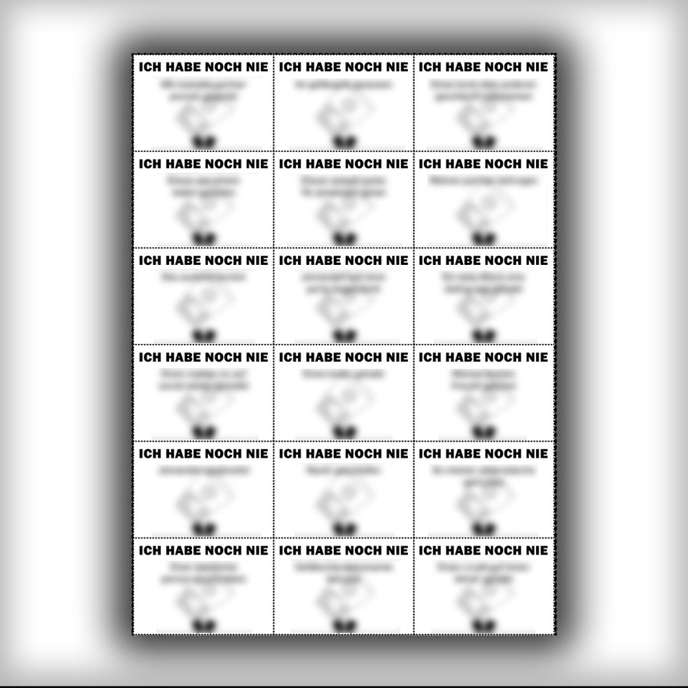 Mini Party Set (Zum Drucken)